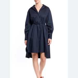 La Ligne Franca shirtdress, Navy, size XL